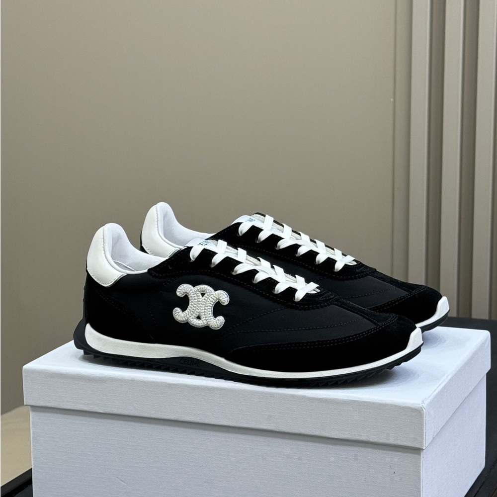 Celine Black and White Sneakers